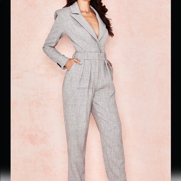 SOLD NWT House of CB Brisa Suit Jacket Bodysuit - Picture 2 of 9